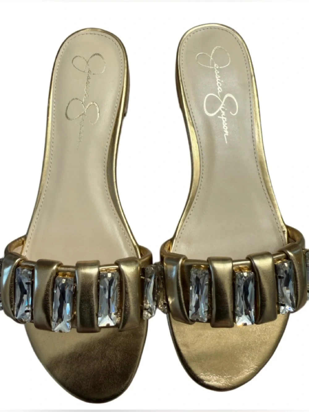 JESSICA SIMPSON AMILLE FLAT SANDAL NWT